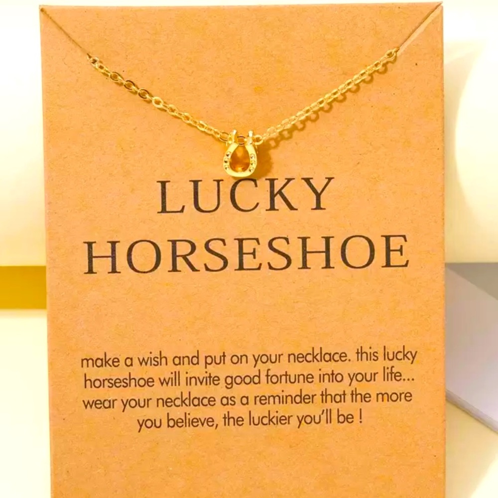 Lucky Horseshoe Necklace